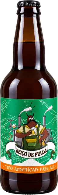 Garrafa da Beiço de Pulga American Pale Ale