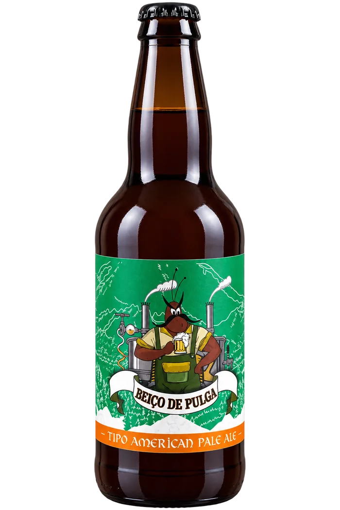 Garrafa da Beiço de Pulga American Pale Ale